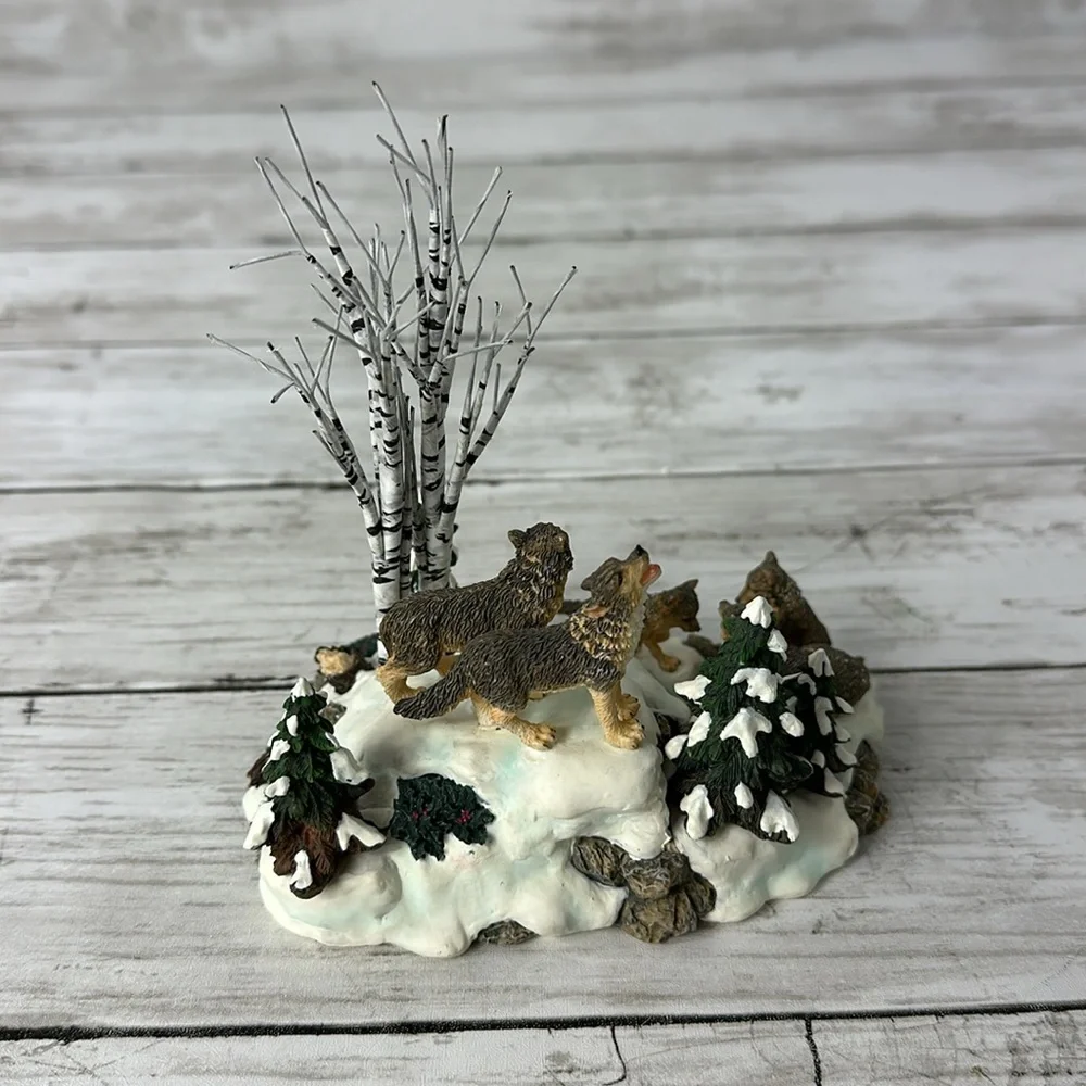 Department 56 WOLVES in the WOODS 52765 Village accessory